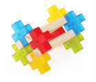 Guidecraft Texo Building Set 100 Pieces. Available from tenlittle.com