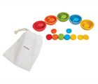 PlanToys Sort & Count Cups. Available from tenlittle.com