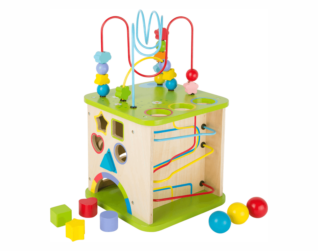 Small Foot Activity Center Marble Run Ten Little Kids Toys