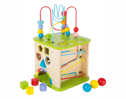 Bigjigs bruno top activity cube