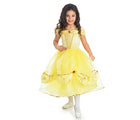 Child wearing Little Adventures Deluxe Yellow Beauty Costume. Available from tenlittle.com