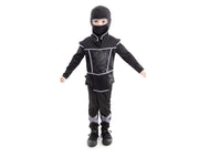Child wearing Little Adventures Ninja Costume. Available from tenlittle.com