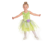 Child wearing Little Adventures Tinkerbell Costume. Available from tenlittle.com