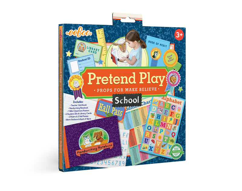 eeBoo School Pretend Play Set. Available from tenlittle.com