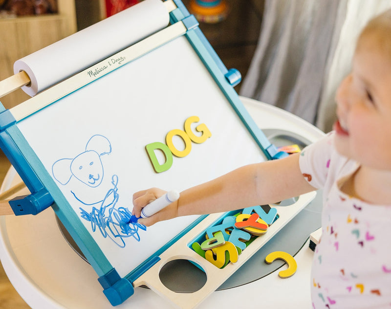 Melissa & Doug Deluxe Double-Sided Tabletop Easel
