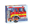 Melissa & Doug Fire Truck Floor Puzzle - 24 Pieces. Available from tenlittle.com