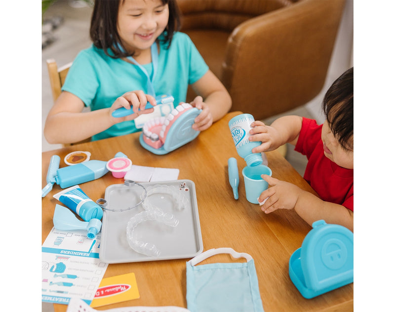 Dentist play set €32.95  SOLD OUT Melissa and Doug rarely get things wrong  and their dentist play kit is defiantly right, so much detail and so  realistic, I feel this would