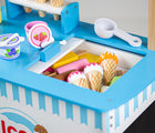 Bigjigs Wooden Ice Cream Cart ice cream. Available from www.tenlittle.com.