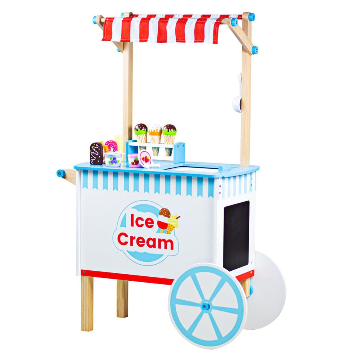 Bigjigs Wooden Ice Cream Cart. Available from www.tenlittle.com.