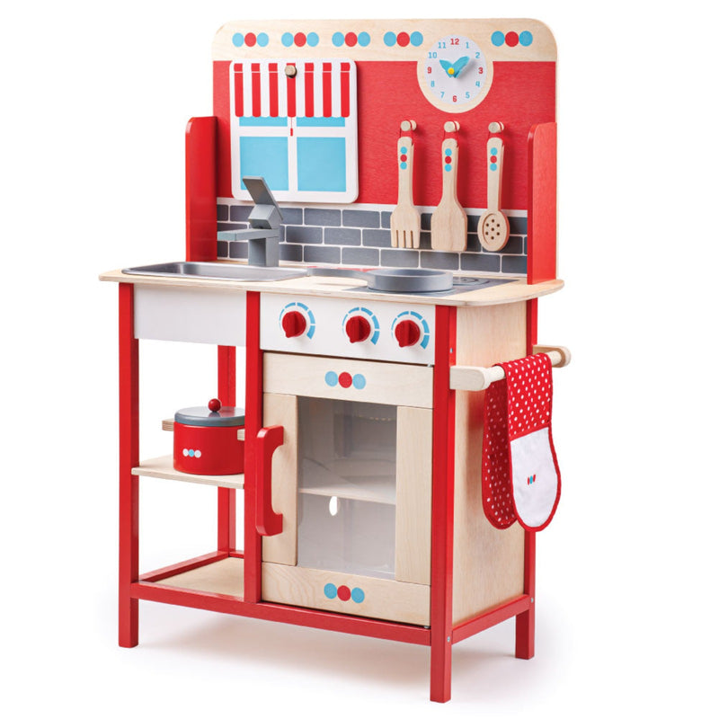 Bigjigs Play Kitchen. Available from www.tenlittle.com.