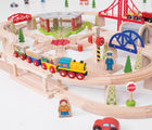 Bigjigs Wooden Train Set. Available from www.tenlittle.com.